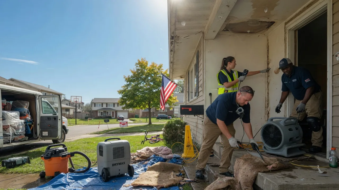 Water Damage Restoration in Dundas, IL near me